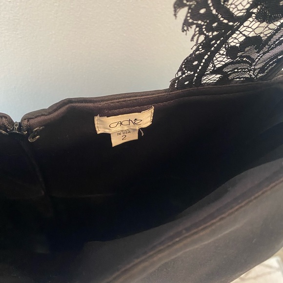 Cache dress. Size 2. Peplum style. Mini length. Great condition. - Picture 3 of 3